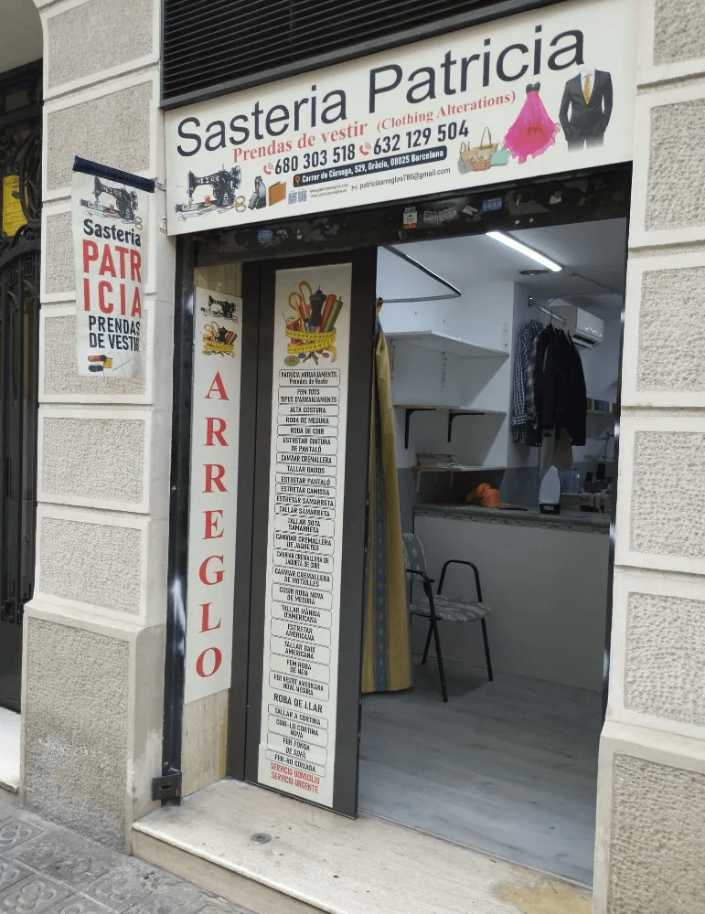 Sasteria Patricia, Barcelona
