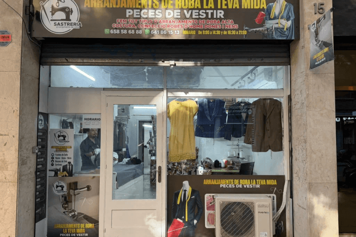 Arranjaments de roba la teva mida · Peces de vestir